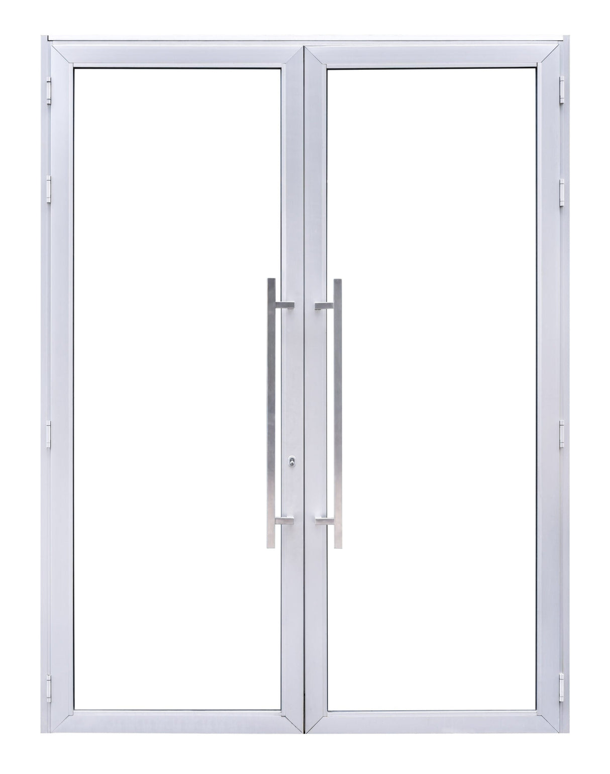 Aluminum French Door 60"Wx96"H - White image