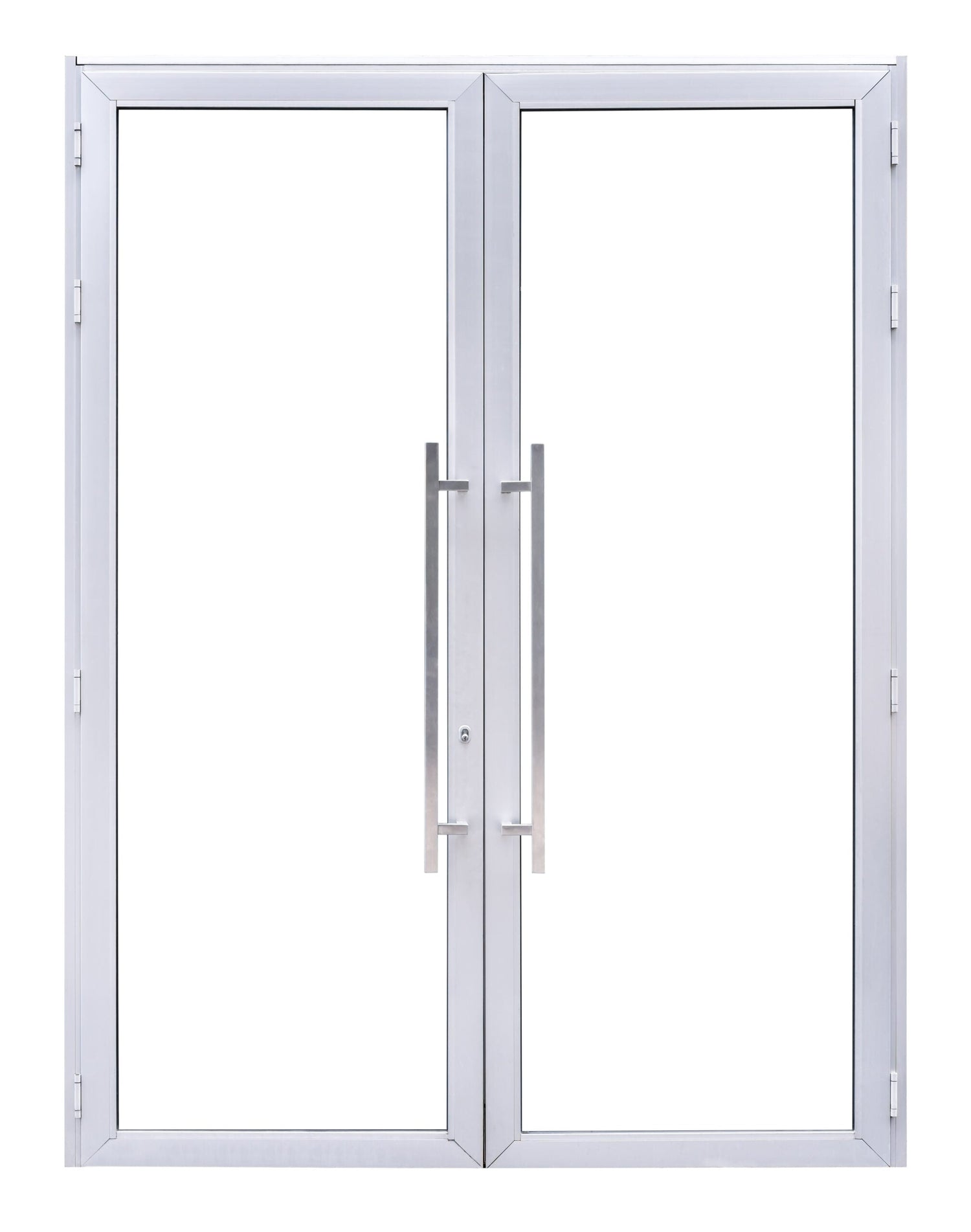 Aluminum French Door 72"Wx96"H - White image