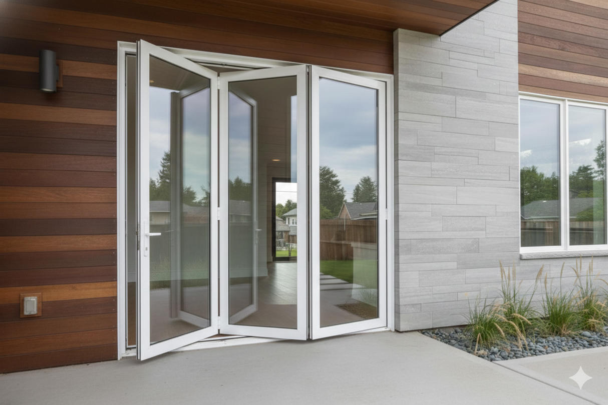 96_x_80_Aluminum_Bifold_Door_black_right