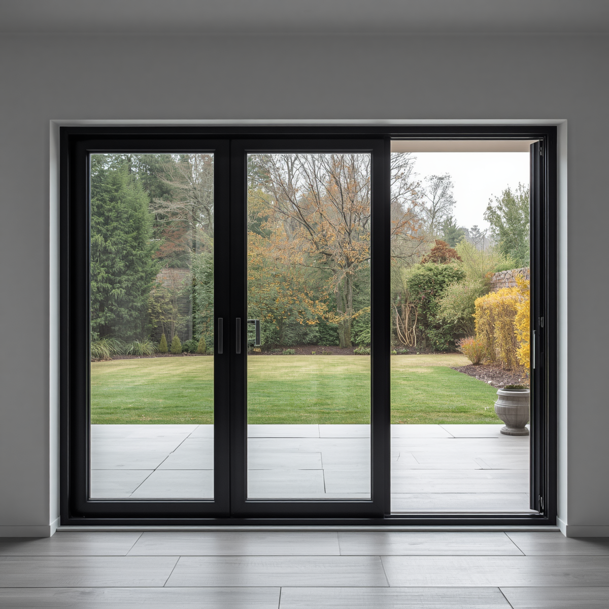 168"x96" Custom Energy-Efficient Aluminum Sliding Doors