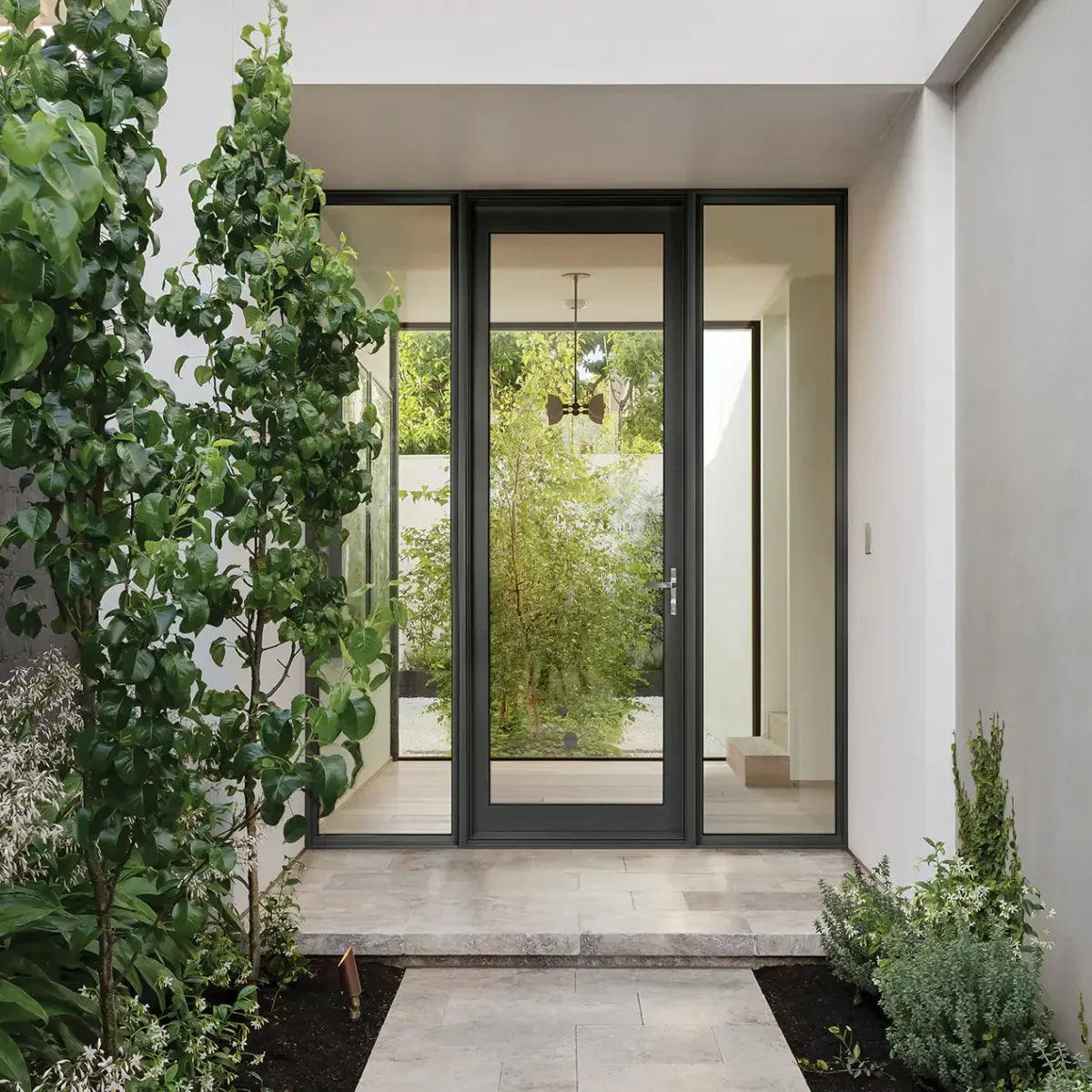 42"x96" Custom Energy-Efficient Aluminum French Door