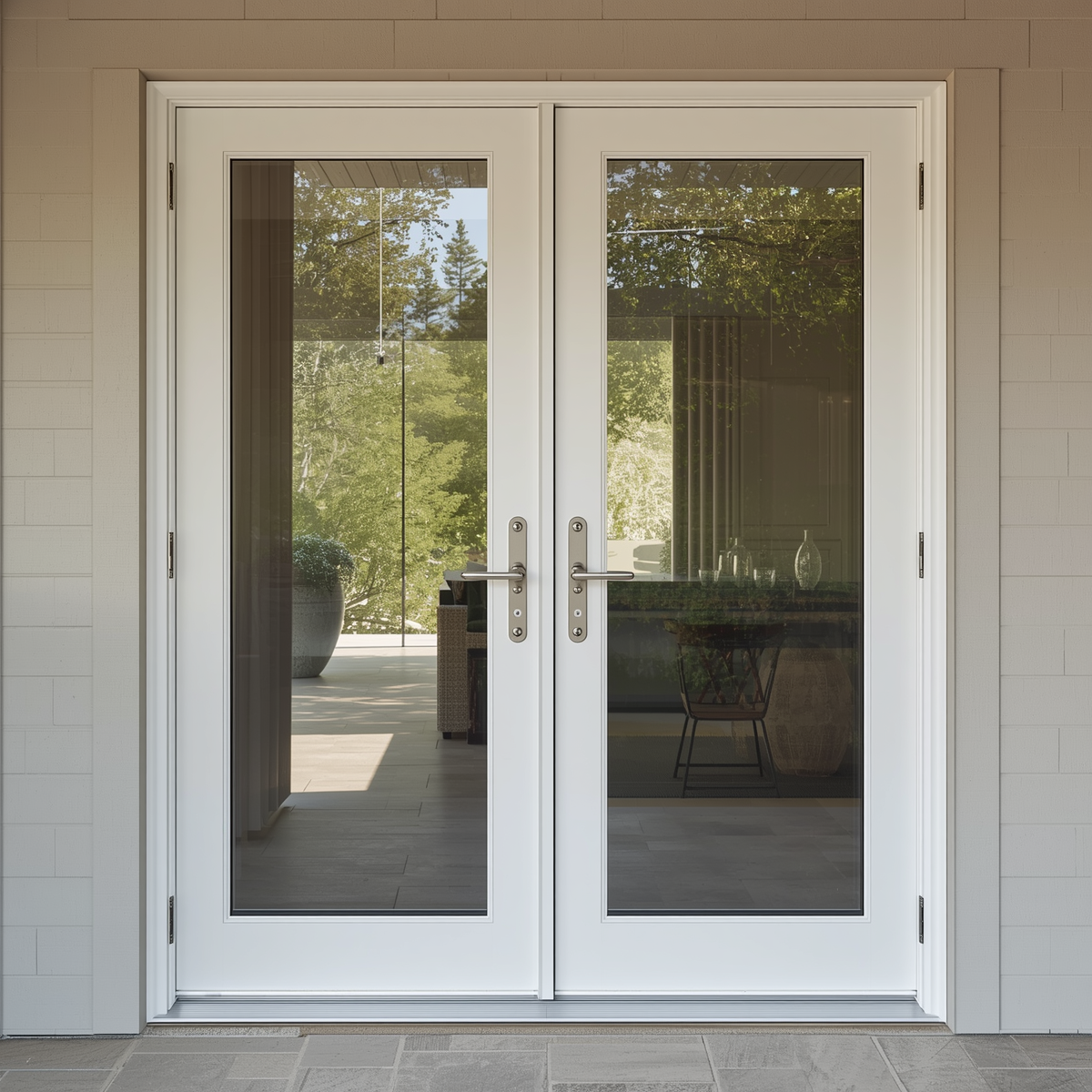 72"x96" Custom Energy Efficient Aluminum French Door