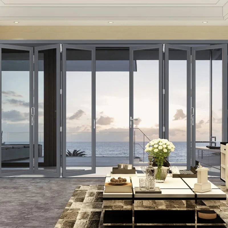 72"x96" Custom Energy Efficient Aluminum Bifold Door