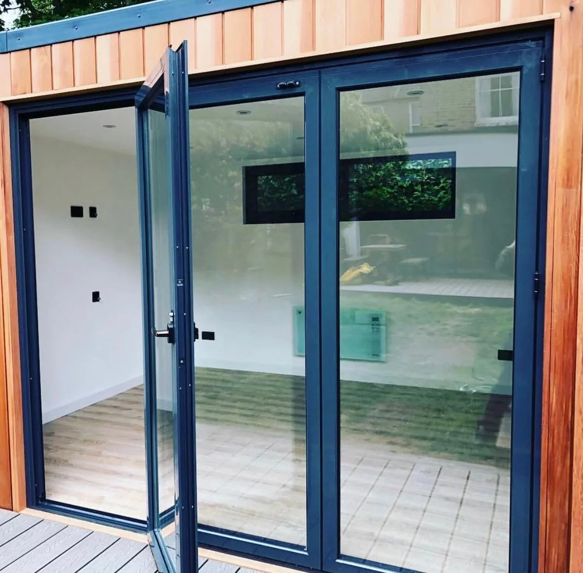 72"x96" Custom Energy Efficient Aluminum Bifold Door