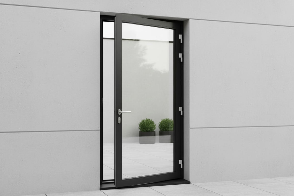 32"x96" Custom Energy-Efficient Aluminum French Door