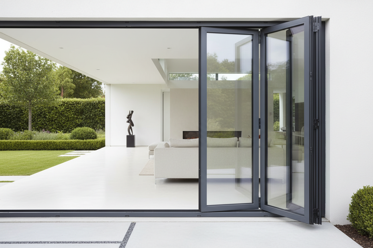 72"x80" Custom Energy Efficient Aluminum Bifold Door
