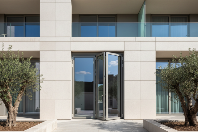 72"x80" Custom Energy Efficient Aluminum Bifold Door