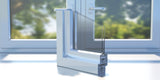 Aluminum Bifold Door 60"Wx80"H - OUT SWING FROM EXTERIOR VIEW image 4