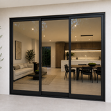 144"x96" Custom Energy-Efficient Aluminum Sliding Doors