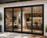 144"x96" Custom Energy-Efficient Aluminum Sliding Doors