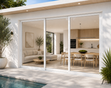144"x96" Custom Energy-Efficient Aluminum Sliding Doors