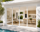 144"x96" Custom Energy-Efficient Aluminum Sliding Doors