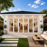 192"x 80" Custom Energy Efficient Aluminum Bifold Door