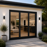 108" x 80" Custom Energy Efficient Aluminum Bifold Door