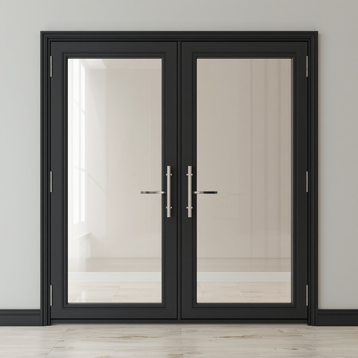 72"x96" Custom Energy Efficient Aluminum French Door