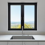 48"x42" Custom Energy-Efficient Aluminum Bifold Window