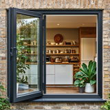 48"x42" Custom Energy-Efficient Aluminum Bifold Window