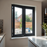 48"x48" Custom Energy-Efficient Aluminum Bifold Window