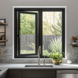 36"x36" Custom Energy-Efficient Aluminum Bifold Window