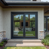 120"x80" Custom Energy Efficient Aluminum Sliding Doors