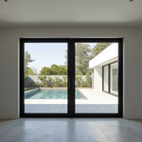 108"x80" Custom Energy Efficient Aluminum Sliding Doors