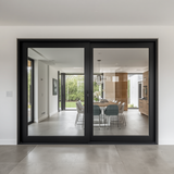 120"x80" Custom Energy Efficient Aluminum Sliding Doors