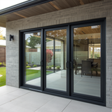 120"x80" Custom Energy Efficient Aluminum Sliding Doors