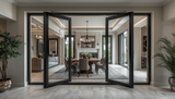 168"x80" Custom Energy Efficient Aluminum Bifold Door