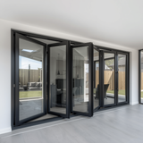 216"x96" Custom Energy Efficient Aluminum Bifold Door