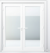 72"x96" Custom Energy Efficient Aluminum French Door