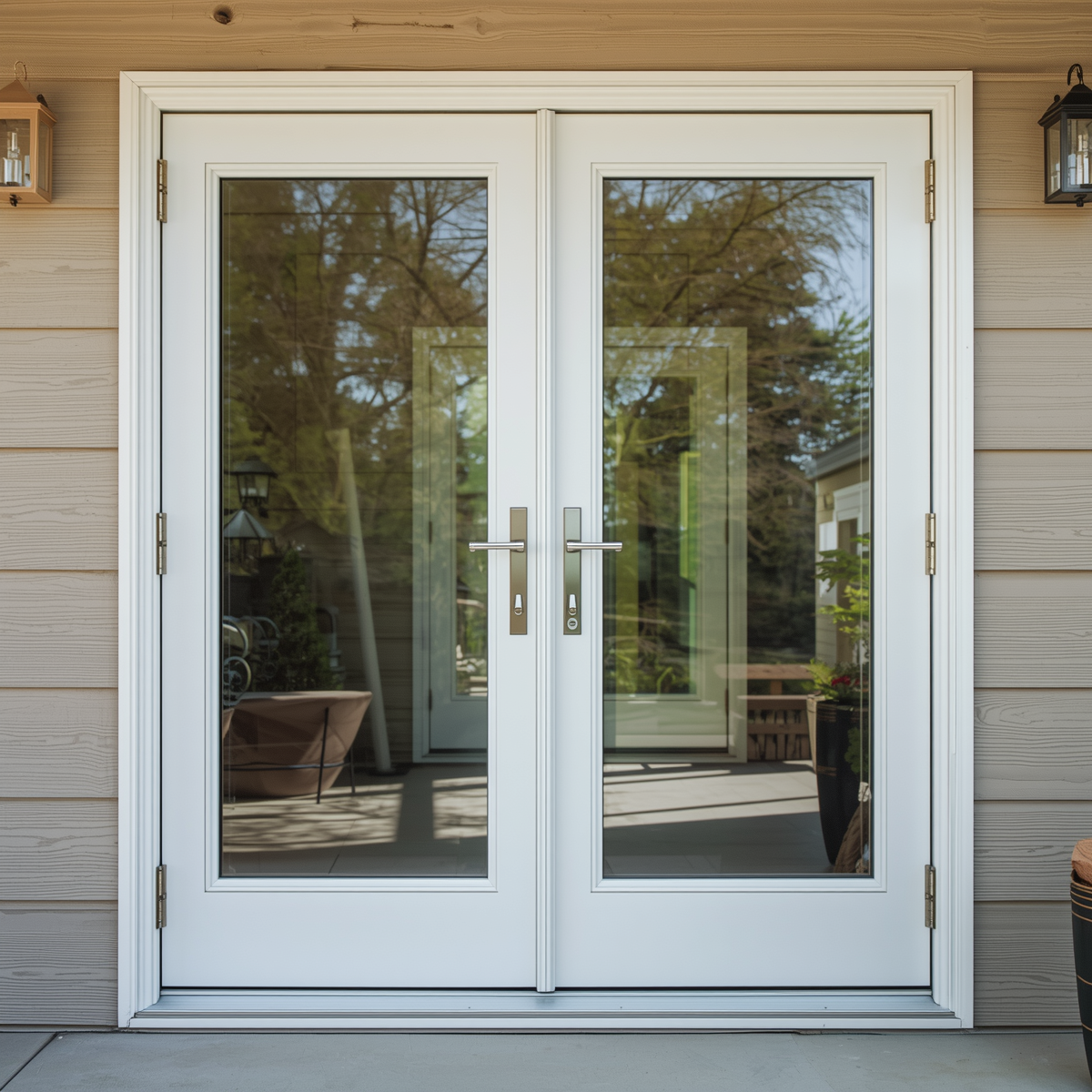 72"x96" Custom Energy Efficient Aluminum French Door