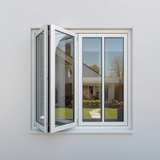 96"x42" Custom Energy-Efficient Aluminum Bifold Window