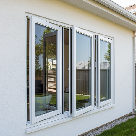 72"x48" Custom Energy Efficient Aluminum Bifold Window