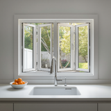 96"x36" Custom Energy Efficient Aluminum Bifold Window