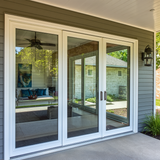 120"x80" Custom Energy Efficient Aluminum Sliding Doors