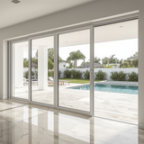 144"x96" Custom Energy-Efficient Aluminum Sliding Doors