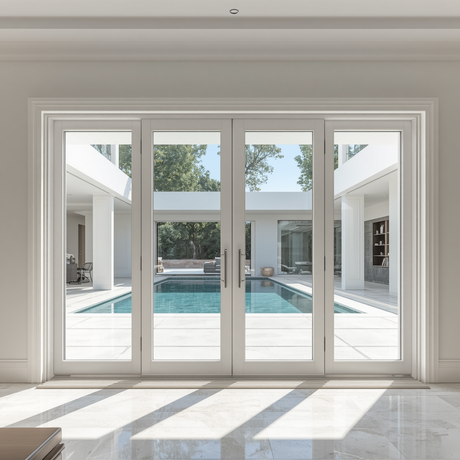 144"x96" Custom Energy-Efficient Aluminum Sliding Doors