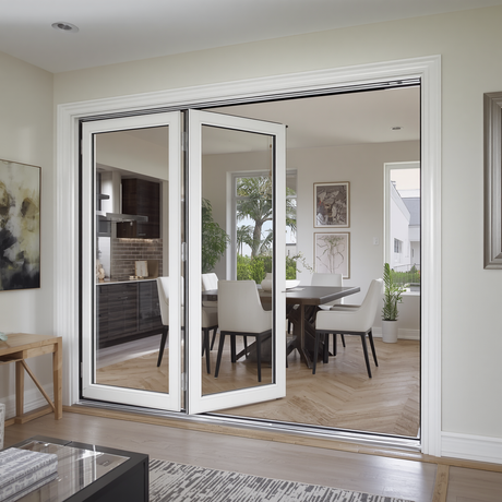 60" x96 "  Custom Energy Efficient Aluminum Bifold Door