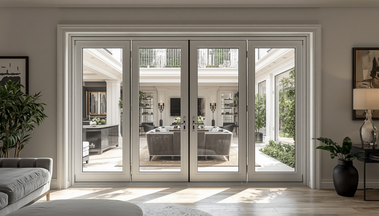 168"x80" Custom Energy Efficient Aluminum Bifold Door