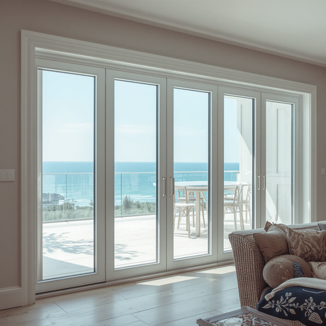 240" x 96" Custom Energy Efficient Aluminum Bifold Door