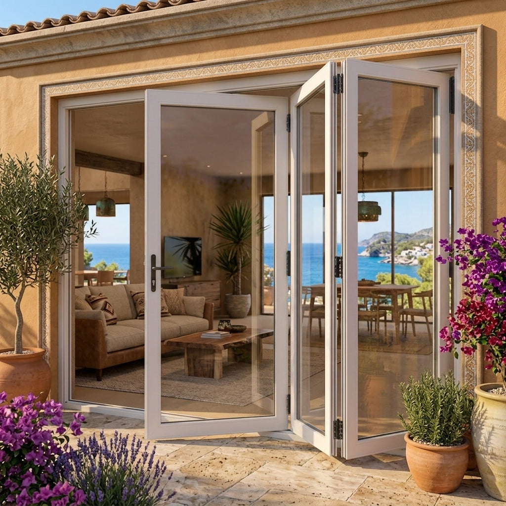 72"x80" Custom Energy Efficient Aluminum Bifold Door