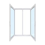 42x36 Aluminum Casement Window
