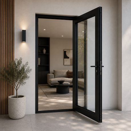 32"x96" Custom Energy-Efficient Aluminum French Door