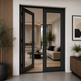 42"x96" Custom Energy-Efficient Aluminum French Door