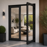 42"x96" Custom Energy-Efficient Aluminum French Door