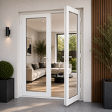 42"x96" Custom Energy-Efficient Aluminum French Door