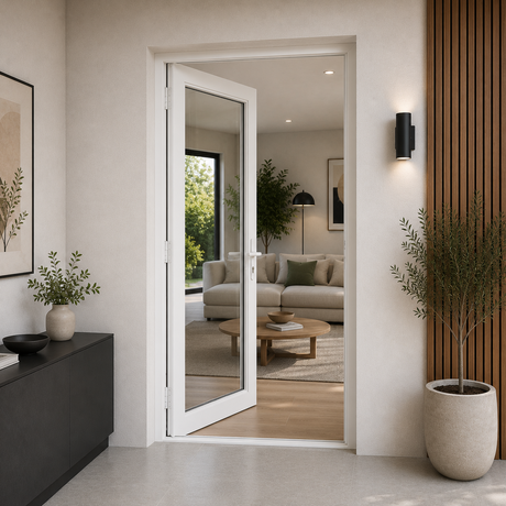32"x96" Custom Energy-Efficient Aluminum French Door