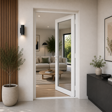 32"x96" Custom Energy-Efficient Aluminum French Door