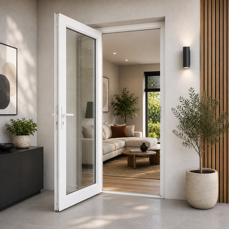 32"x96" Custom Energy-Efficient Aluminum French Door