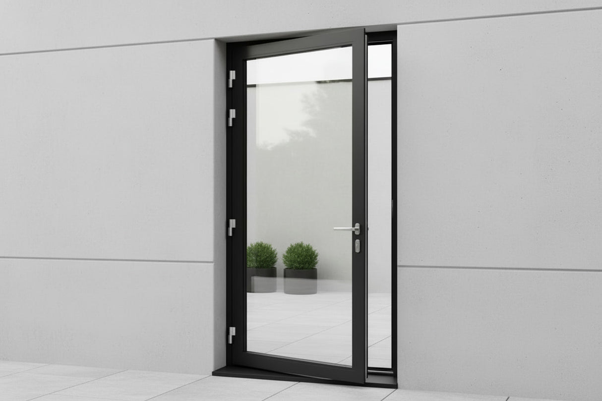 32"x96" Custom Energy-Efficient Aluminum French Door